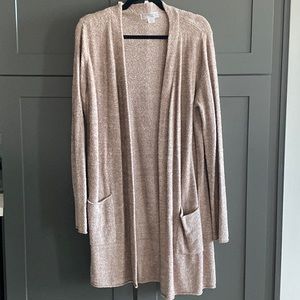 LIKE NEW Barefoot Dreams CozyChic Lite Long Cardigan